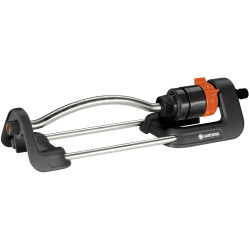GARDENA 18700-20 Aqua S Sprinkler: Uniform Irrigation for 90-220m&#xB2; Lawns