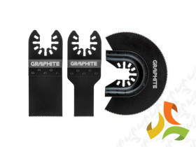 Zestaw brzeszczotów do drewna 3 szt. 56H070 GRAPHITE