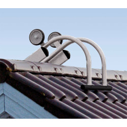 MUNK 11179 Roof Ridge Bracket Aluminium For 30x30 mm Rungs 1 Piece