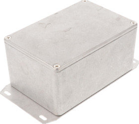 Aluminum die cast enclosure, (L x W x H) 120 x 80 x 59 mm, natural, IP54, 1590TF