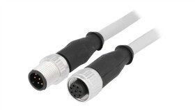 Złącze M12 Męsko-Żeńskie Proste 10M 8Pin 21348485882100