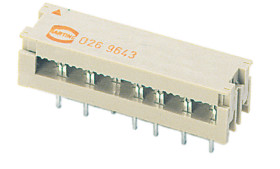 Harting 09190349643 Złącze męskie PCB Wymiary siatki: 2.54 mm Ilość pinów: 34 Ilość rzędów: 4 1 szt.