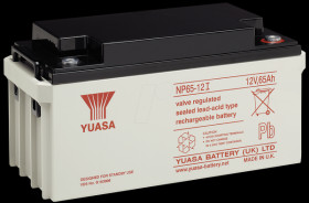 NP65-12I YUASA AGM battery, 65 Ah, 12 V, VdS
