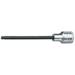 Gedore 6166800 Screwdriver Bit 1/2&quot; 140 mm Internal Hexagon 10 mm