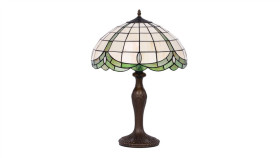 Lampka Stołowa Papi Z Witrażowym Kolorowym Kloszem Na E27 K-G162166 Kaja...