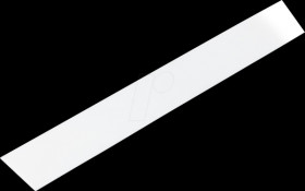 98209 Linion cover, 1 m, straight, white, plastic