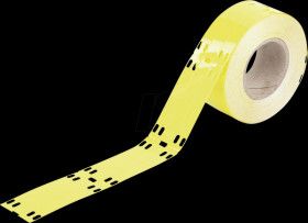 211-837-002 Cable bundle markers, for Smart Printer, 44x10 mm, yellow