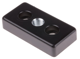 Płyta bazowa Płyta dolna RS PRO gwint: M10, M6 rowek: 6mm Uchwyt złącza i łączenie