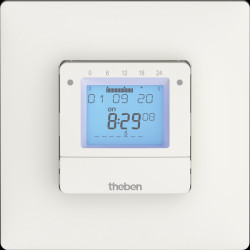 0300130 Digital timer, weekly programme, flush-mounted wall mounting