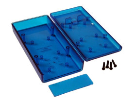 Obudowa urządzeń elektronicznych ABS wysokość zew: 28 mm szerokość zew: 66 mm długość zew: 140 mm 140 x 66 x 28mm