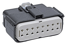 Obudowa złącza 16-pinowe 2-rzędowe raster: 5.84mm Molex Męski Montaż na kablu Zacisk zagniatany żeński 19420