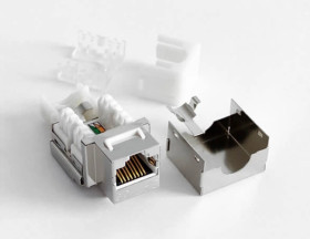 Keystone ekranowany RJ45 Kat.5 J00029A0045