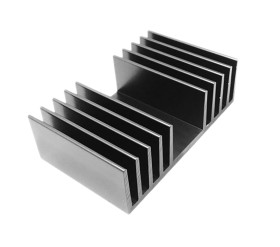 Radiator 100 x 120 x 37mm 1K/W Uniwersalny Prostokątny Alu