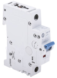 Wyłącznik nadprądowy MCB, Typ B, 1-biegunowy, 2A, 277V, 48V, na szynę DIN, Allen Bradley, 1492-SPM