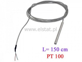 Czujnik temp. PT100 6x50mm; +500st.C metalowy; 3P