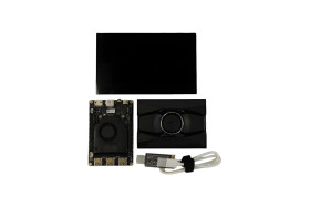 LattePanda 2 Alpha 864s with Titan Case & Streaming Cable & Touch Display