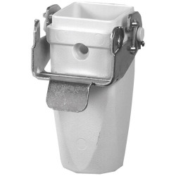 Amphenol C146 10R003 804 4 mate&#xAE; Housing Hood Size A3/4 Cable to Cable