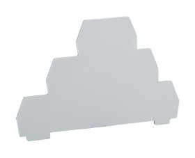 Ścianka koncowa Płyta końcowa RS PRO Blok zacisków przepustowych