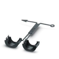 Spinka do kabli 15mm materiał: TPE Czarny zacisk blokujący