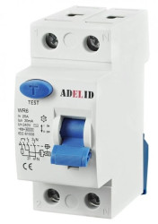 Wyłącznik różnicowoprądowy 2P 16A 30mA WR6 16/2/30