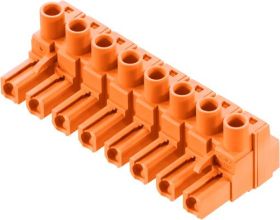 Weidmüller 1980490000 Obudowa złącza pin żeńskiego na kabel BLZ 7.62HP/03/180 SN OR BX, wire-to-board, piny: 3, 20 A, 10