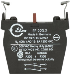 Listwa zaciskowa przycisku Schmersal 2NC