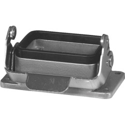 Amphenol C146 10F006 000 1 mate&#xAE; Housing Size E6 Bulkhead Mount