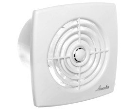 Wentylator wyciągowy fi 150 20W 220m3/h 230V IPX4 biały wył. czasowy, czujnik ruchu RETIS WR150R E00 WR150R