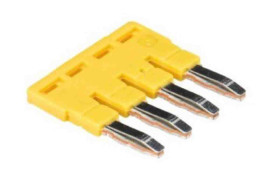 Złącze krzyżowe Szyna zworki Wieland Terminal zaciskowy do montażu na szynie DIN typu WKF