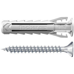 Fischer 568122 SX Plus expanding Plug 40 mm8 mm10pcs secure hold