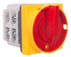 Łącznik krzywkowy 0-I 3P 16A z płytką na kłódkę IP65 Łuk 16-15 921658