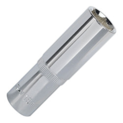 Sealey SP1216D Walldrive&#xAE; Socket 16mm Deep 1/2&quot;sq Drive Fully Polished