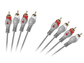 Kabel 4RCA-4RCA 1.8m