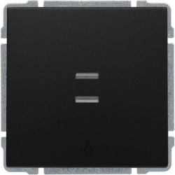 KOS 66 Przycisk “światło” podświetlany z klawiszem bez ramki 10AX 250V 620913