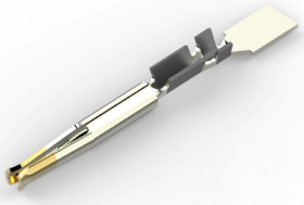 Receptacle, 0.08-0.4 mm², AWG 28-22, crimp connection, gold-plated, 1658686-2