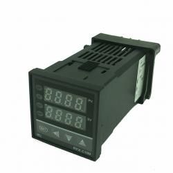 Regulator temperatury; REX-C100FK02-V*AN N; sterownik; 0-400*C; 110-240V AC; SSR 14V DC; termopara K; RoHS