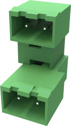 Degson 2EDGRTC-5.08-08P-14-00A(H) Obudowa złącza pin męskiego na PCB, piny: 8, NaN A, 1 szt.