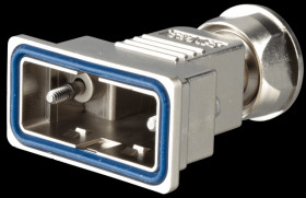 15-004810 D-sub hood, 9-pin, metallised plastic