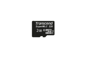 Karta Micro SD MicroSD, 2 GB Tak SuperMLC, Transcend USD220I -40 → +85°C
