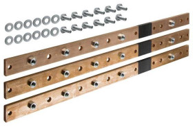 Szyna miedziana Hager UM04K miedź 746.50 mm 1 szt.