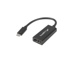 Adapter USB-C 3.1 - DisplayPort na kablu 15cm czarny LANBERG