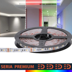 Taśma Premium 12V 60led RGB+W 4w1 SMD5050 (5) PL3Y wyc
