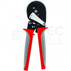 Zaciskarka Praska do tulejek kablowych 0,08-16mm2 z matrycą sześciokątną ERKO