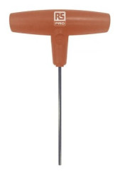 Klucz imbusowy, 2 mm Jednostki metryczne 2mm Sześciokątne, typu Typu T, materiał: Stal chromowo-wanadowa, RS PRO