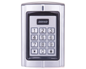 Zamek szyfrowy z czytnikiem kart i breloków zbliżeniowych 12V DC IP44 OR-ZS-802