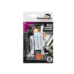 Klej Epoxydowy Metalowy dwuskładnikowy 2x20ml Technicqll / 3384