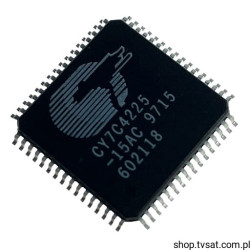 CY7C4225-15AC FIFO Mem Dual Uni-Dir 1Kx18 SMD-TQFP64 CYPPRESS