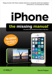 iPhone: The Missing Manual. 7th Edition - ebook