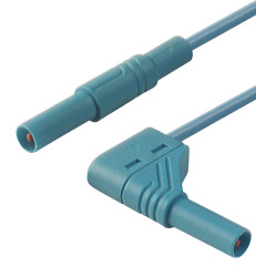 934084102, PVC, 16A, 1000V ac/dc, kolor: Niebieski, dł. 2m, -15 → +70°C, Hirschmann Test & Measurement