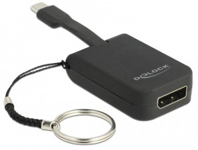 Delock USB 2.0 adapter [1x złącze męskie USB-C - 1x złącze żeńskie DisplayPort] 63940 0.03 m